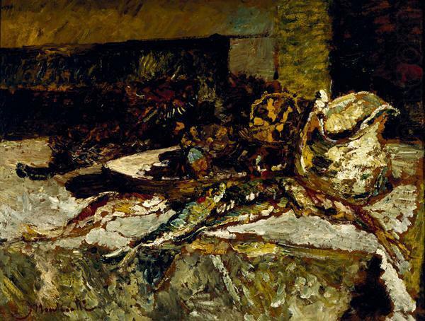 Still Life with Sardines and Sea-Urchins, Artist Adolphe Joseph Thomas Monticelli